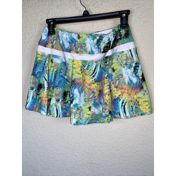 Womens athletic snake Skort M Elastic USA Pickleball tennis golf bpassionit - Picture 5 of 6